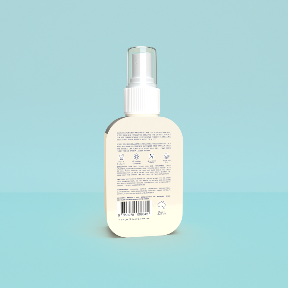 Ready for Bed lavender and vanilla pet fragrance spray 120ml – view 3