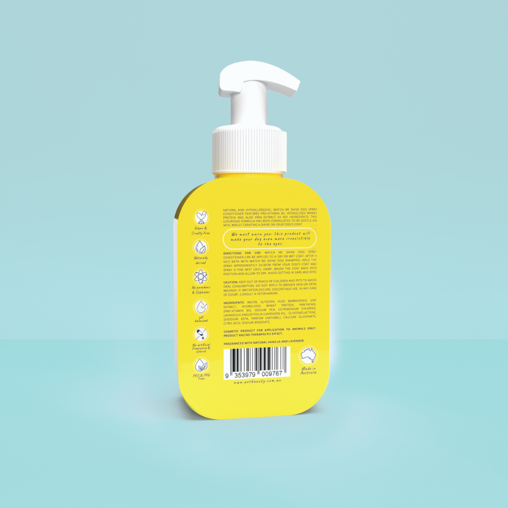 Watch Me Shine dog spray conditioner 250ml – view 3