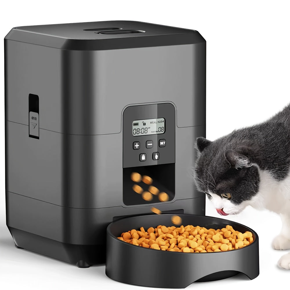 Automatic Pet Feeder with Touch Screen for Cats & Dogs