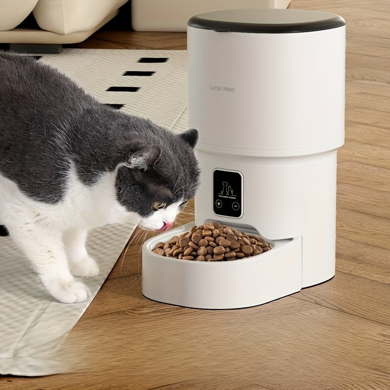 Smart WiFi Cat Feeder 4L Automatic Pet Dispenser