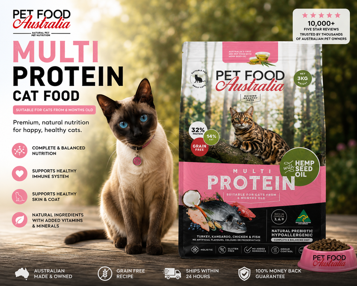 Multi-protein grain-free dry cat food – view 3