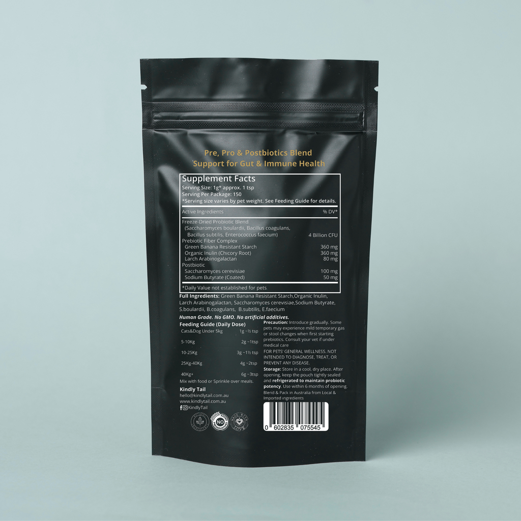 Kindly Tail Synbiotic 3.0 gut support for dogs and cats – view 2