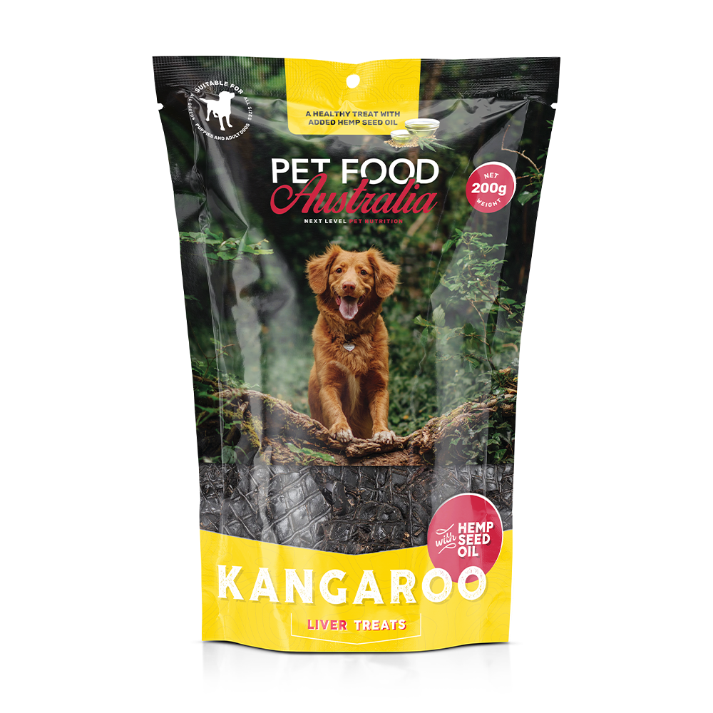 Kangaroo liver dog treats 200g – view 3
