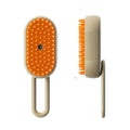3-in-1 rechargeable steam pet brush for cats and dogs