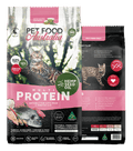 Multi-protein grain-free dry cat food
