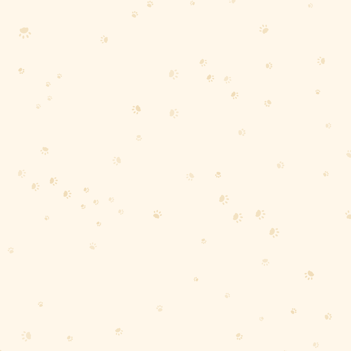 Dog and cat paw print background