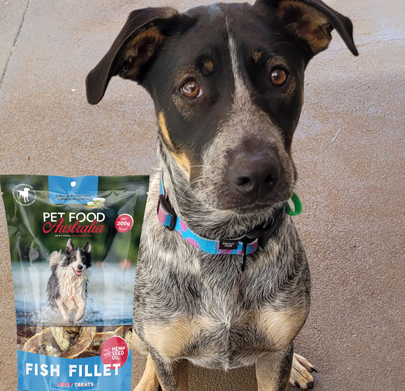 Wild-caught fish fillet dog treats 200g – view 2