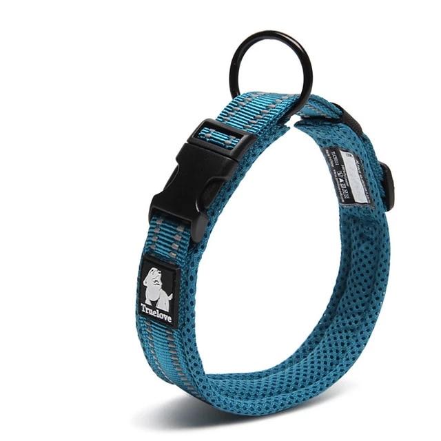 Dog Collar Heavy Duty Adjustable Nylon Reflective Padded